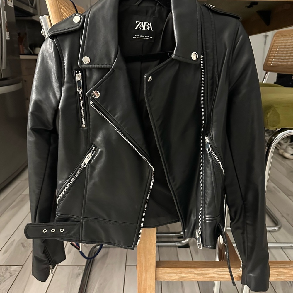 Zara Black Biker Jacket